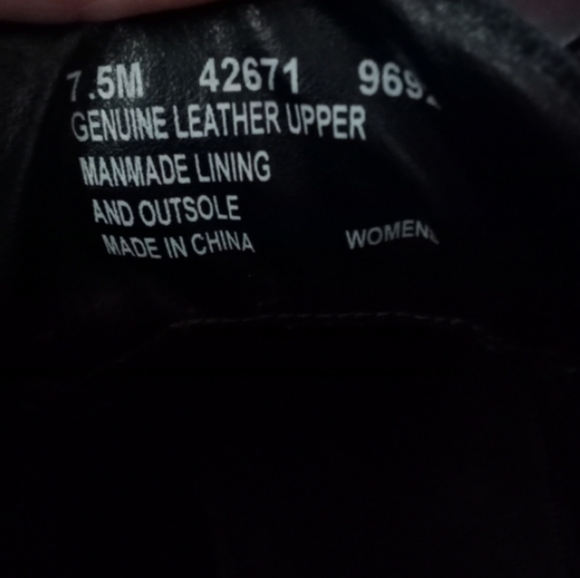 Timberland Lounger Chukka Lace up Ankle Boots Black Size 7.5 Goth Punk Grunge - Picture 6 of 7